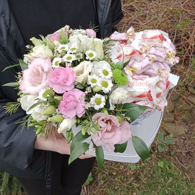 Flower box Raffaello, Geisha 1.