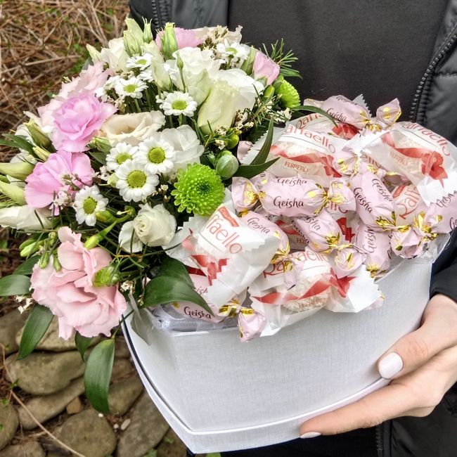 Flower box Raffaello, Geisha 1.
